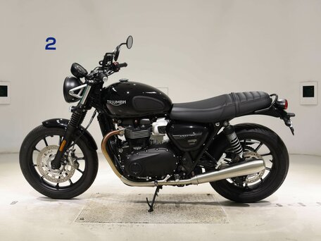 2023 Triumph Speed Twin, чёрный, 890000 рублей, вид 2