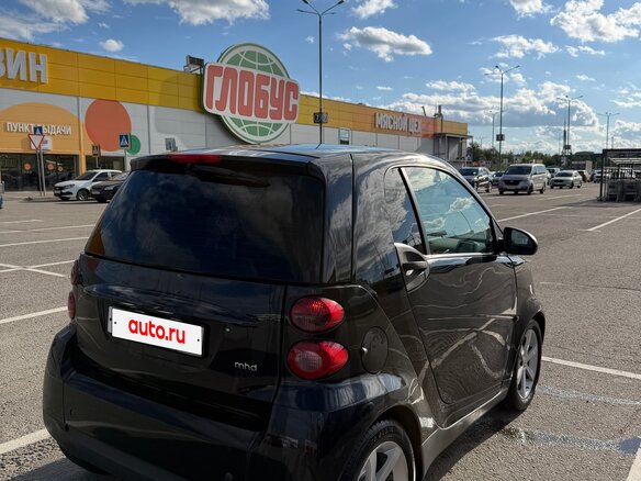 2009 Smart Fortwo II, чёрный, 449000 рублей - вид 5
