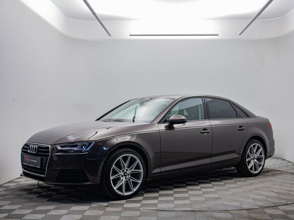 2019 Audi A4 V (B9), коричневый