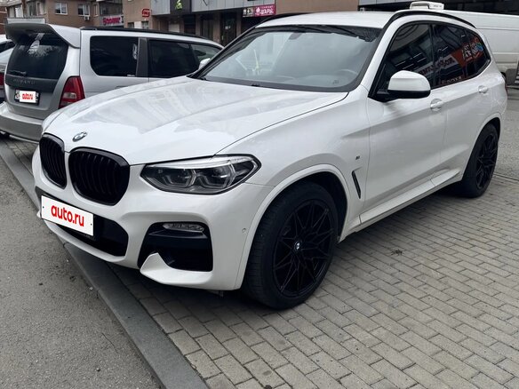 2018 BMW X3 20d xDrive III (G01), белый, 3600000 рублей