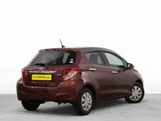 2012 Toyota Vitz III (XP130), красный, 949000 рублей, вид 4