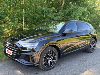 2019 Audi Q8 55 TFSI I (4M), чёрный, 6500000 рублей, вид 1