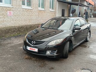 2008 Mazda 6 II (GH), чёрный, 640000 рублей, вид 1