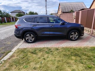 2021 Hyundai Santa Fe IV Рестайлинг, серый, 3350000 рублей, вид 4