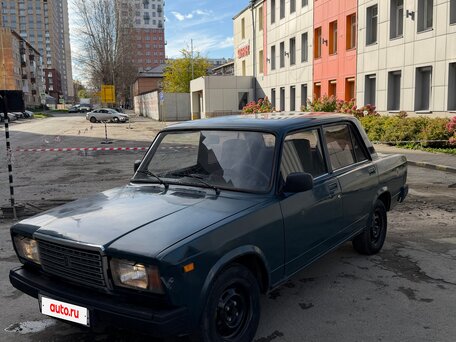 2002 Lada (ВАЗ) 2107, синий, 150000 рублей, вид 2
