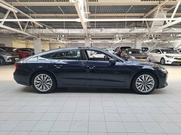 2021 Audi A7 55 TFSI II (4K), синий, 4900000 рублей - вид 7