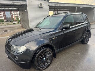 2008 BMW X3 20d I (E83) Рестайлинг, чёрный, 1250000 рублей, вид 2