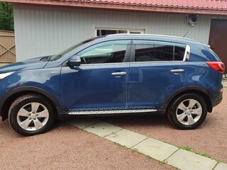 2012 Kia Sportage III, синий, 1130000 рублей, вид 4