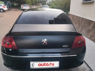2006 Peugeot 407, чёрный, 350000 рублей, вид 2