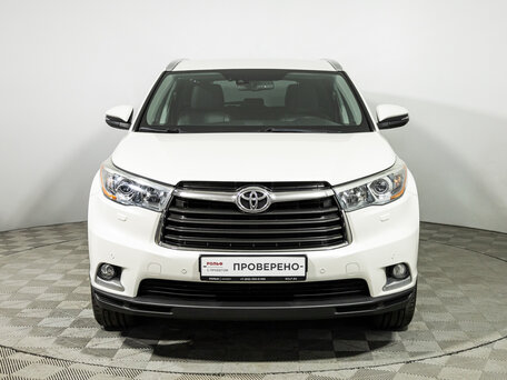 2014 Toyota Highlander III (XU50), белый, 2399900 рублей, вид 2