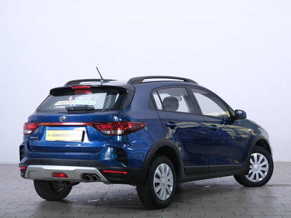 2021 Kia Rio X IV Рестайлинг, синий, 1449000 рублей - вид 5