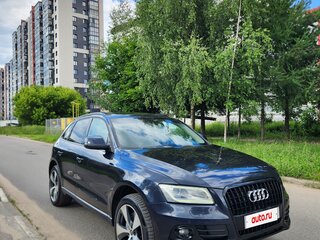 2012 Audi Q5 I (8R) Рестайлинг, синий, 1950000 рублей, вид 4