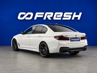 2019 BMW 5 серии M550d xDrive VII (G30/G31/G38), белый, 4699046 рублей, вид 2