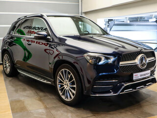 2020 Mercedes-Benz GLE 400 d II (V167), синий, 7490000 рублей, вид 3