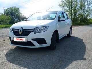 2021 Renault Logan II Рестайлинг, белый, 770000 рублей, вид 1