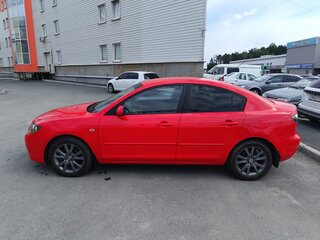 2006 Mazda 3 I (BK) Рестайлинг, красный, 450000 рублей, вид 4