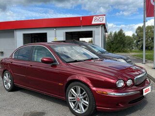 2005 Jaguar X-Type I, красный, 800000 рублей, вид 2
