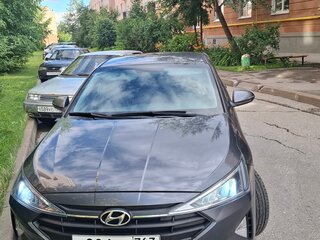 2019 Hyundai Elantra VI (AD) Рестайлинг, серый, 1680000 рублей, вид 2