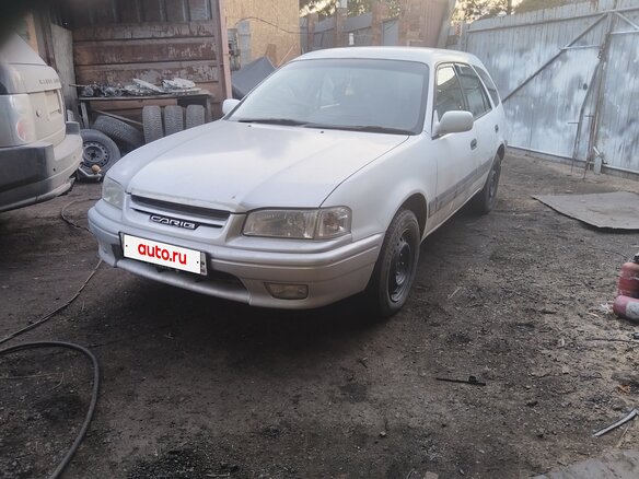 2000 Toyota Sprinter Carib III, белый, 330000 рублей - вид 1
