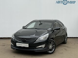 2016 Hyundai Solaris I Рестайлинг, чёрный, 970000 рублей, вид 1