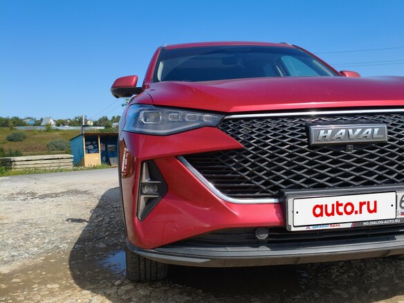 2022 Haval F7 I Рестайлинг, красный, 1670000 рублей - вид 1