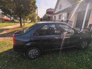 2009 Renault Logan I, серый, 405000 рублей, вид 4