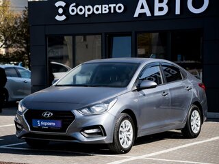 2018 Hyundai Solaris II, серый, 1350000 рублей, вид 1
