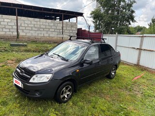 2012 Lada (ВАЗ) Granta I, серый, 180000 рублей, вид 3