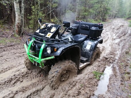 2014 Stels ATV-500, чёрный, 350000 рублей, вид 2