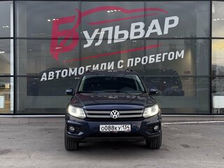 2012 Volkswagen Tiguan I Рестайлинг, синий, 1490000 рублей, вид 2