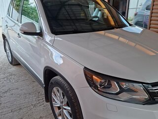 2016 Volkswagen Tiguan I Рестайлинг, белый, 1705000 рублей, вид 5