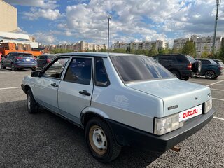 1998 Lada (ВАЗ) 21099, серебристый, 120000 рублей, вид 4