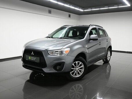 2014 Mitsubishi ASX I Рестайлинг, серый, 1195000 рублей, вид 1
