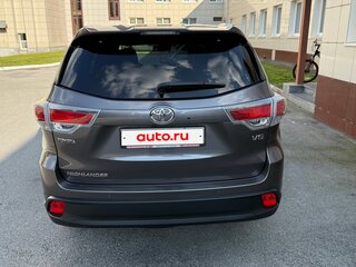 2015 Toyota Highlander III (XU50), серый, 3400000 рублей, вид 3