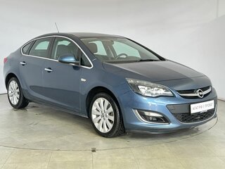 2013 Opel Astra GTC J Рестайлинг, синий, 970000 рублей, вид 4