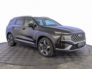 2021 Hyundai Santa Fe IV Рестайлинг, чёрный, 4110000 рублей, вид 3