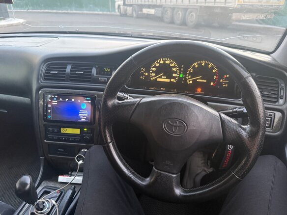1998 Toyota Chaser VI (X100) Рестайлинг, чёрный, 930000 рублей - вид 8
