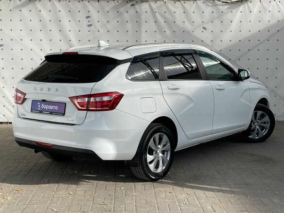 2019 Lada (ВАЗ) Vesta SW I, белый - вид 3