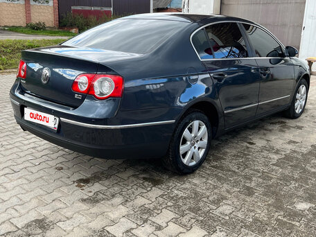 2007 Volkswagen Passat B6, голубой, 620000 рублей, вид 4