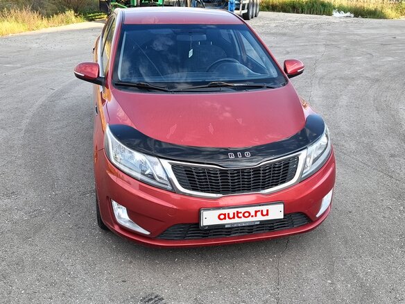 2012 Kia Rio 4-speed III, красный, 640000 рублей - вид 5