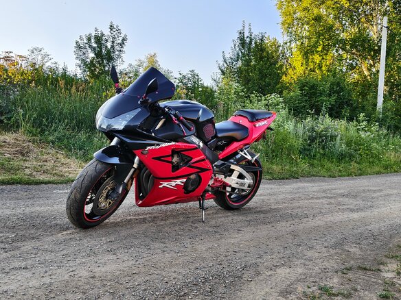 2002 Honda CBR 954RR Fireblade, красный, 425000 рублей - вид 7