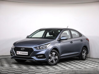 2019 Hyundai Solaris II, серый, 909777 рублей, вид 1