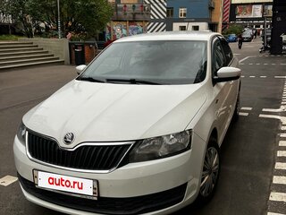 2019 Skoda Rapid I Рестайлинг, белый, 1250000 рублей, вид 3