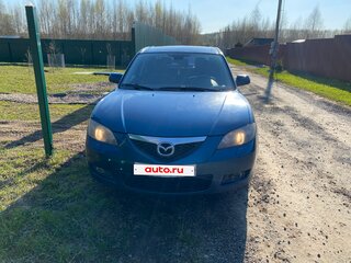2007 Mazda 3 I (BK) Рестайлинг, синий, 350000 рублей, вид 1