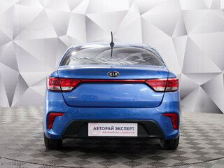 2018 Kia Rio IV, синий, 944000 рублей, вид 4