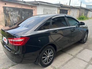 2016 Lada (ВАЗ) Vesta I, чёрный, 650000 рублей, вид 4