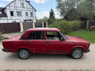 2007 Lada (ВАЗ) 2107, красный, 130000 рублей, вид 3