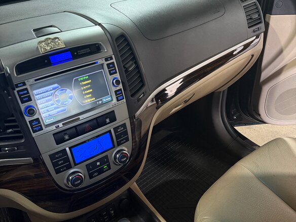 2011 Hyundai Santa Fe II Рестайлинг, чёрный, 1180000 рублей - вид 8