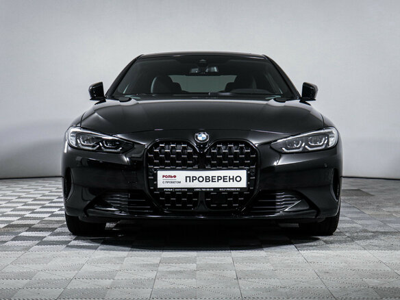 2021 BMW 4 серии 430i G22, G23, G26, чёрный, 4950000 рублей - вид 1