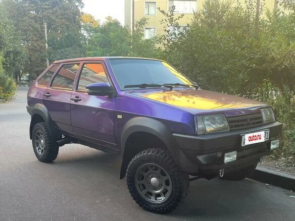 2001 Lada (ВАЗ) 2109, синий, 800000 рублей